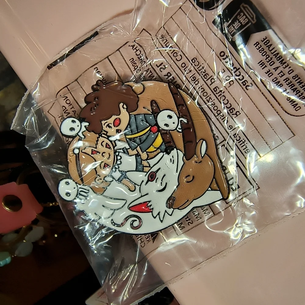 Studio Ghibli Enamel Pin with Characters